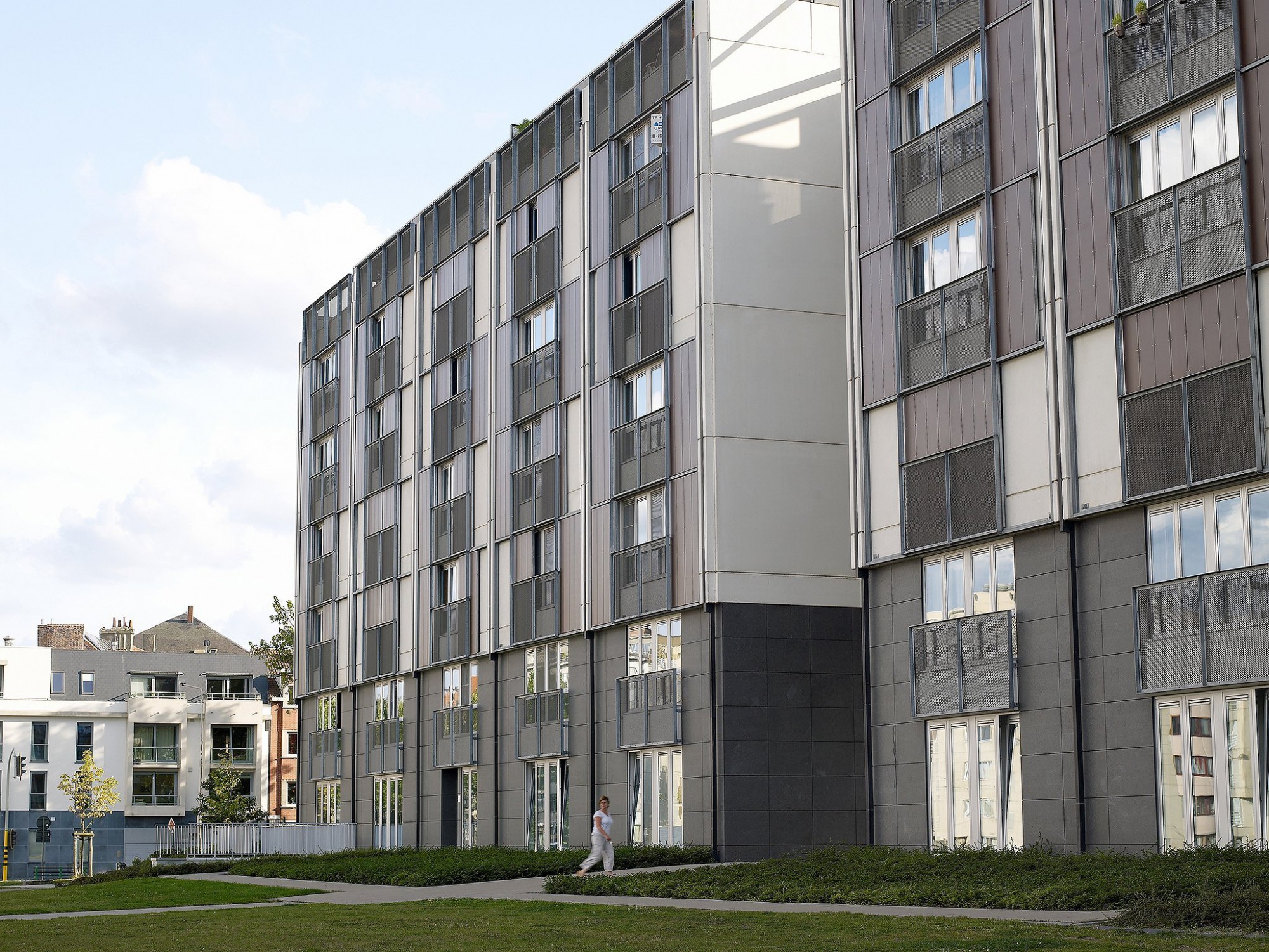 Afbeelding: Architectuur fotografie sociale appartementen, Gent Groen Vallei renovatie, voor KA construct.